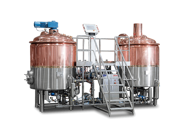 （North American Style）2-vessel brewhouse